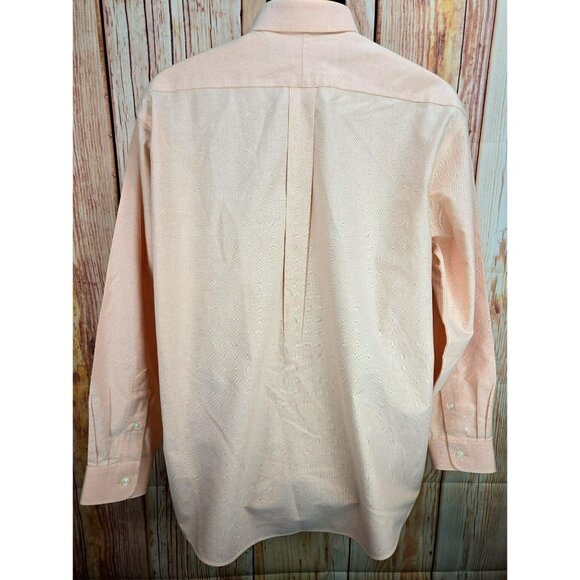 L.L. Bean Mens Traditional Fit Wrinkle Resistant Dress Shirt 16-33 Large - Picture 2 of 6